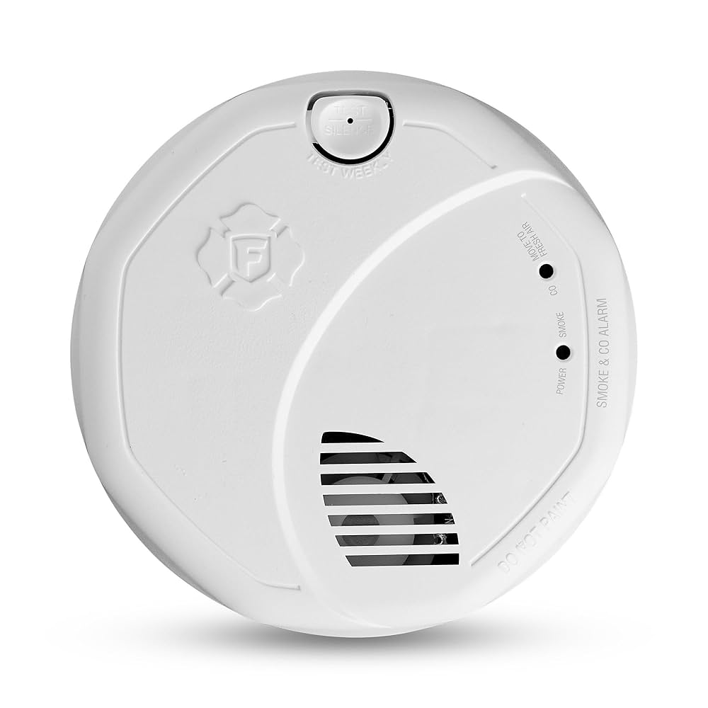 New 2025 First Alert SMCO410 Z-Wave Battery-Powered Smoke